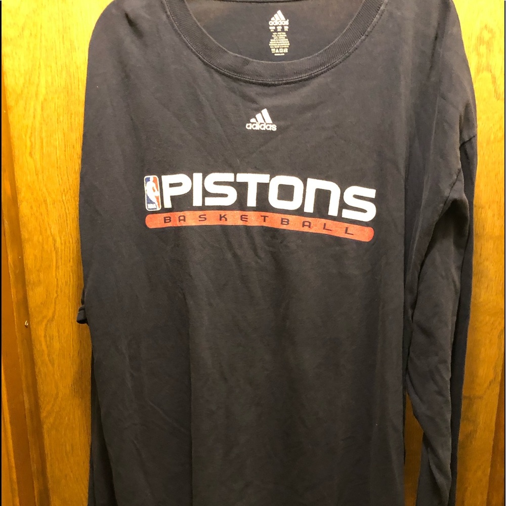 ADIDAS TEE PISTONS tee men 2X EUC